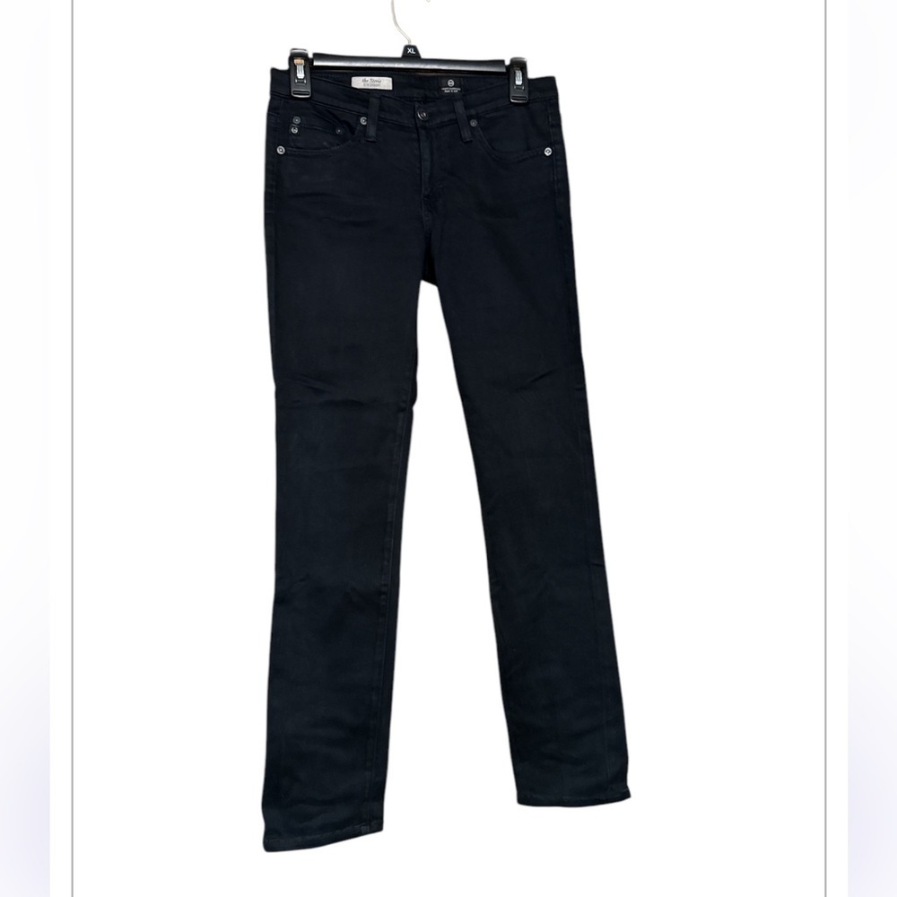Women's black  Jeans Stevie slim straight AG size 26 R